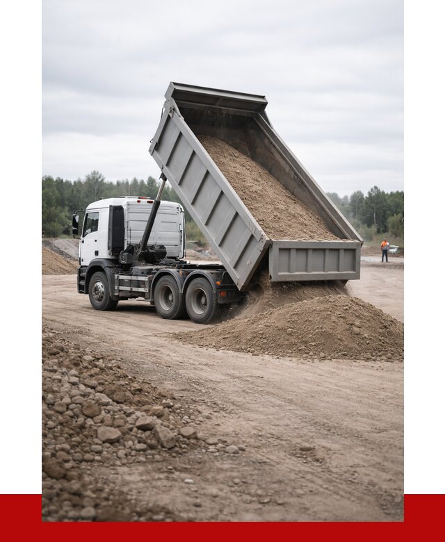 Доставка самосвалом 15 кубов в Сергиевом Посаде от 6652 руб. | ПРОНЕРУДСгп