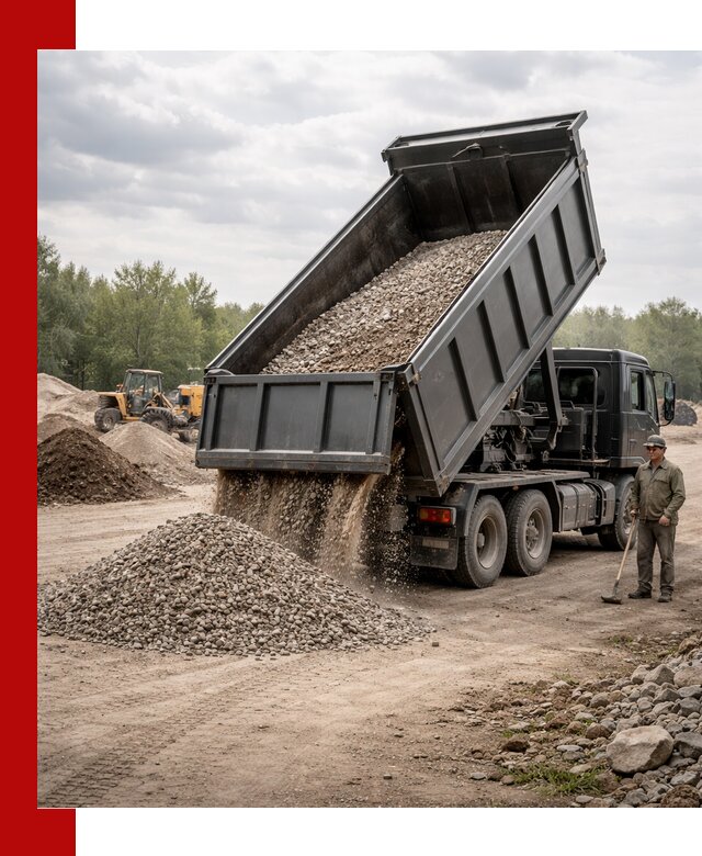 Доставка самосвалом 30 м3 по выгодным ценам в Сергиевом Посаде