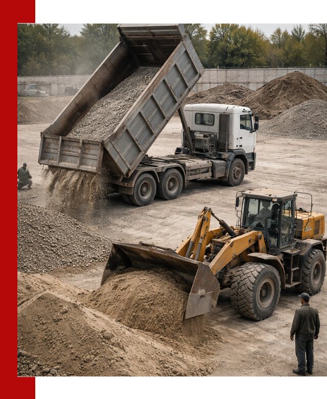 Перевозка сыпучих грузов самосвалами и бортовыми в Сергиевом Посаде