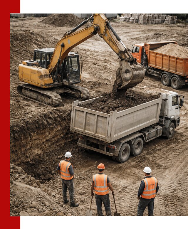 Разработка грунта для строительства и благоустройства в Сергиевом Посаде