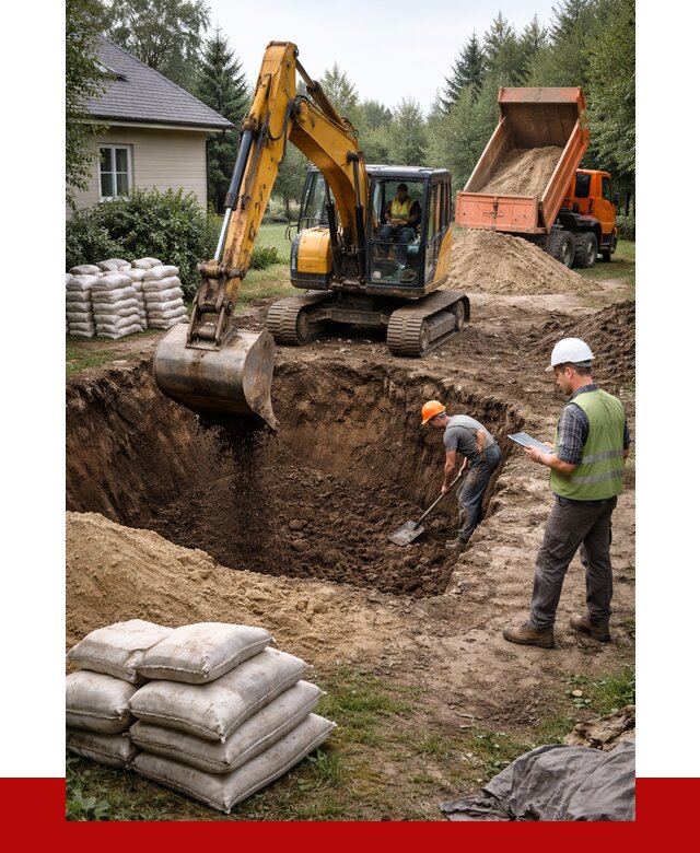 Рытье котлована в Сергиевом Посаде быстро от 4605 р. ПРОНЕРУДСгп