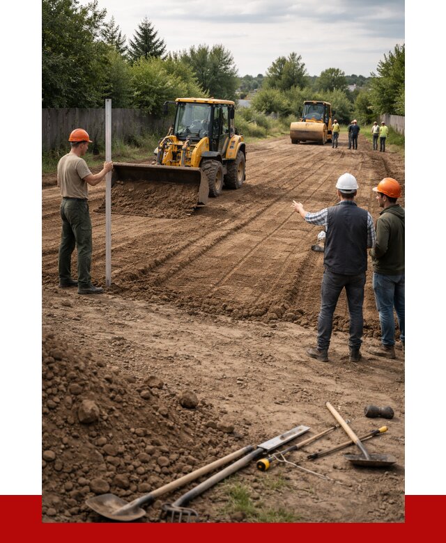 Планировка участка грунтом в Сергиевом Посаде от 4605 р ПРОНЕРУДСгп