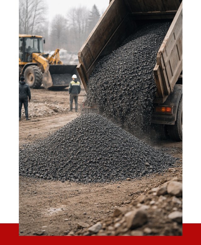 Асфальтовая крошка в Сергиевом Посаде с доставкой от 1842 р. | ПРОНЕРУДСгп